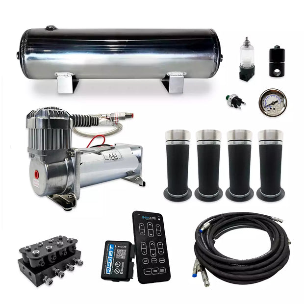 Kit Suspensão a Ar Completo HKI 10 mm com Mangueira Prensada
